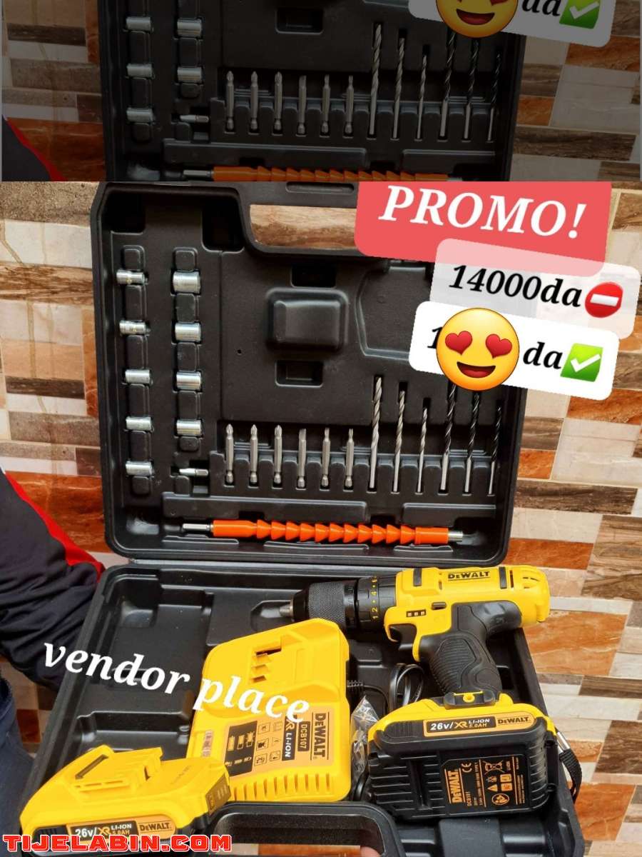Kit visseuse perceuse 26v