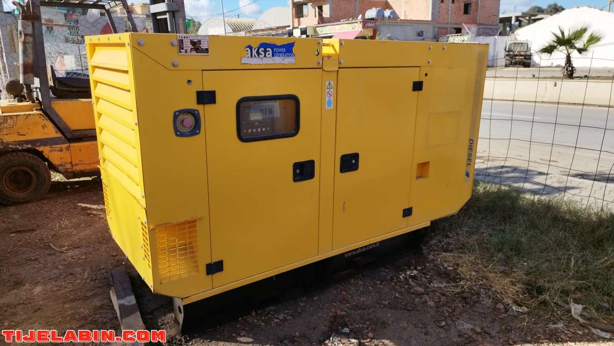 groupe électrogène aksa 43 kva