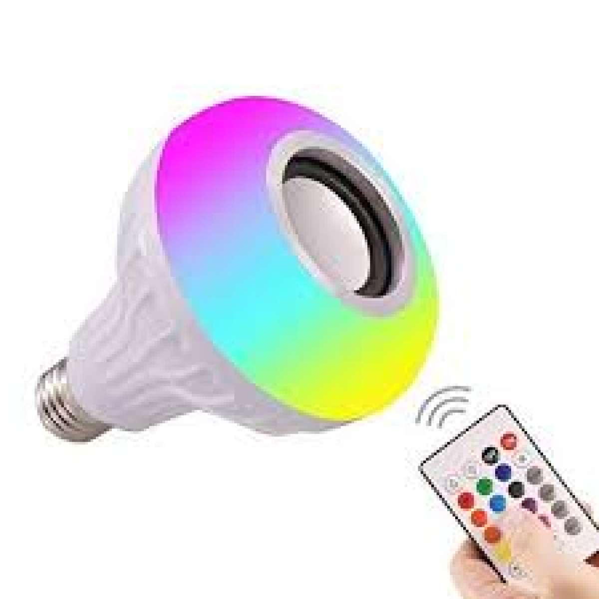 مصباح متعدد الألوان بمكبر الصوت LED