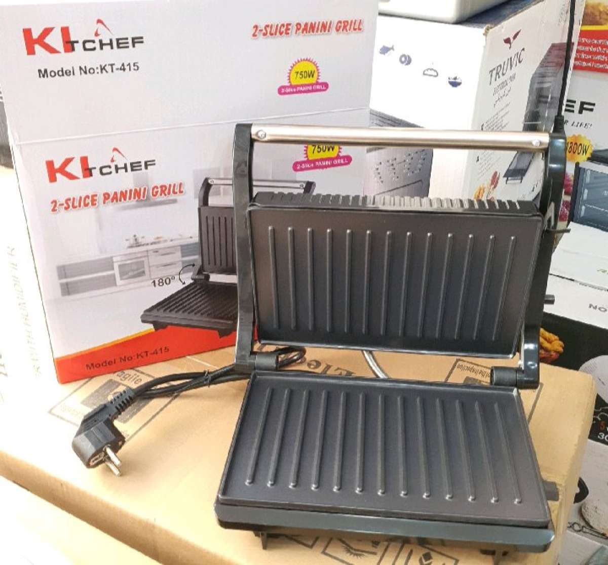 Pack panineuse kitchef  blender 2en1 kitchef