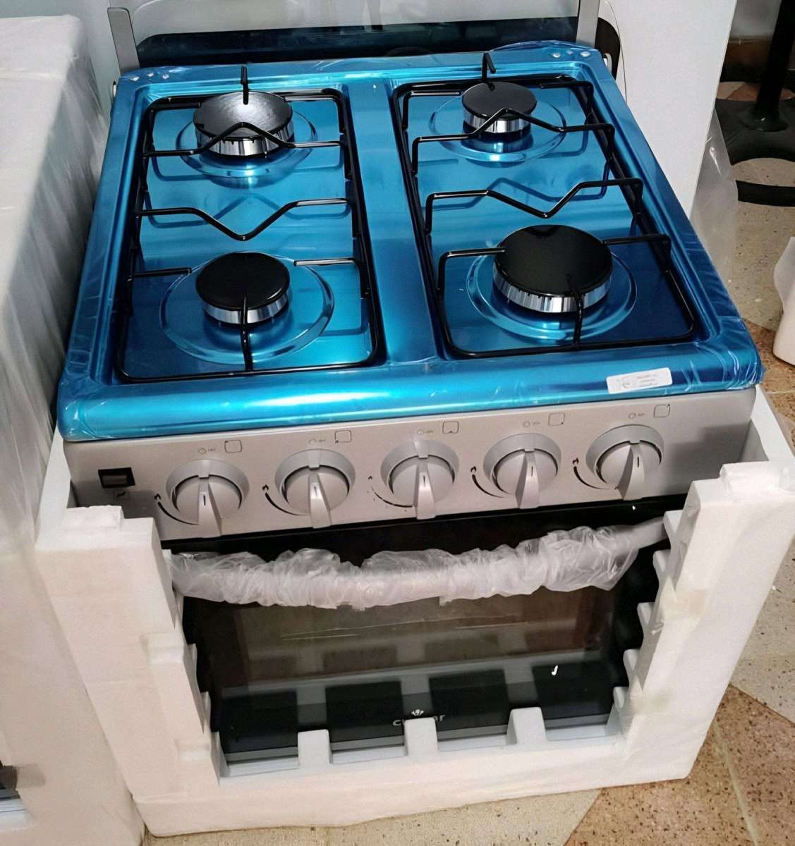 Mini Cuisinire Cristorرمادي أبيض