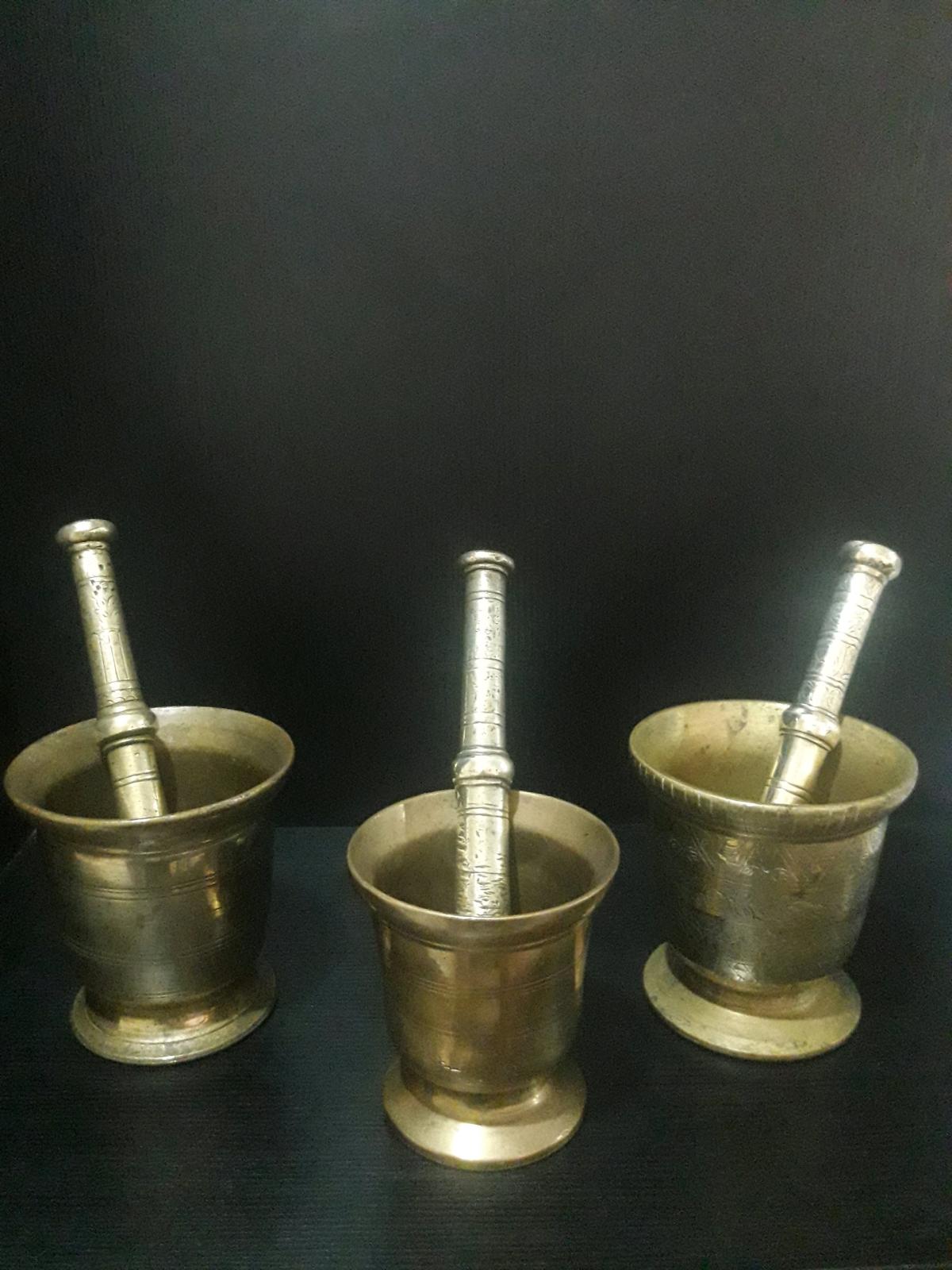mortiers et pilons
