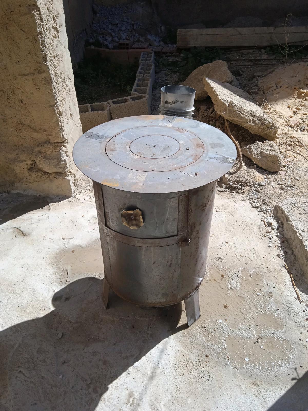 مدفئة حطب