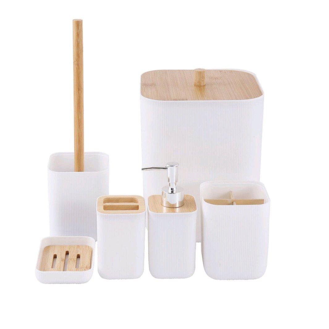 Ensemble daccessoires de salle de bain 6pcs
