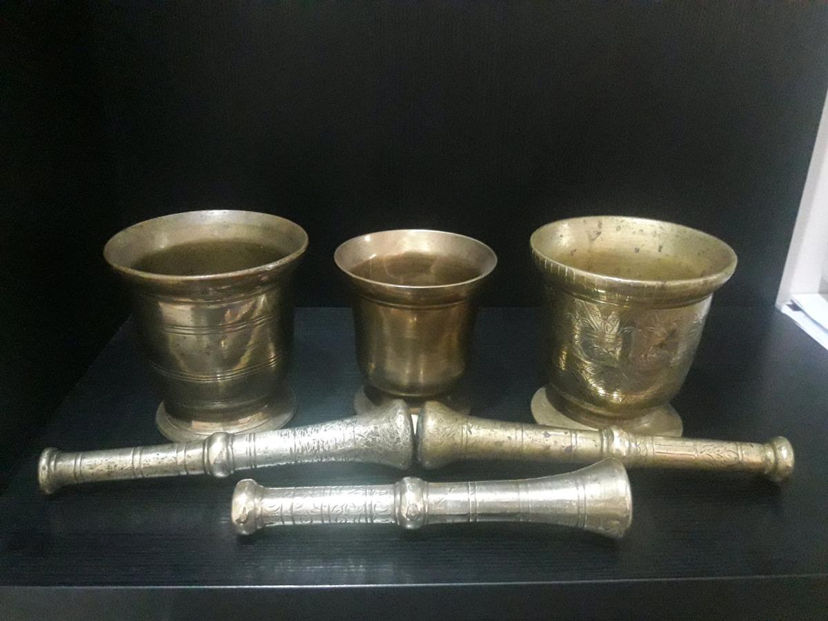 mortiers et pilons