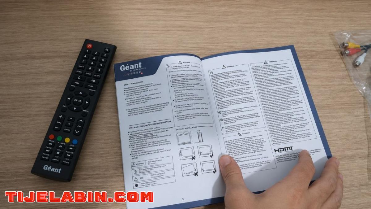 Télévision  43P Simple Marque Géant