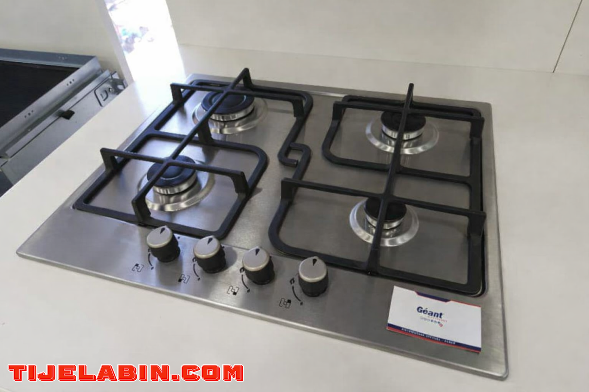 Palque chauffante marque géant inox 4 feux sans thermocouple