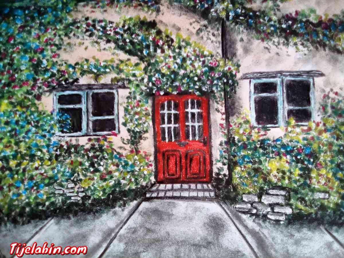 dessin au pastel sec - Alger Centre, Alger