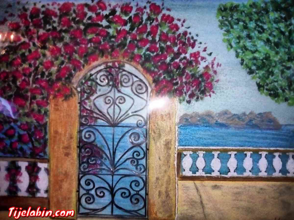 dessin au pastel sec - Alger Centre, Alger