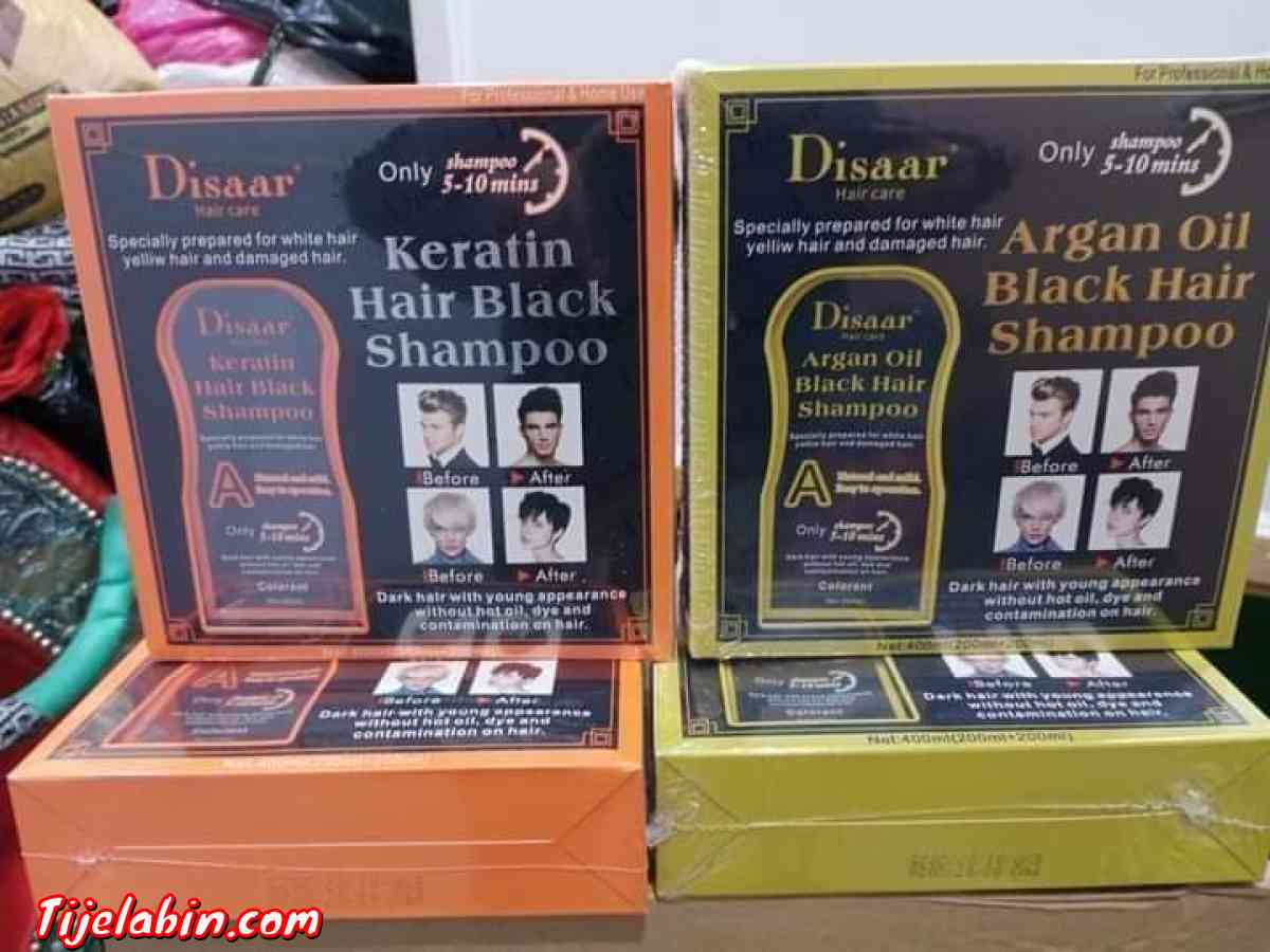 شامبو يقضي على الشيب المبكر