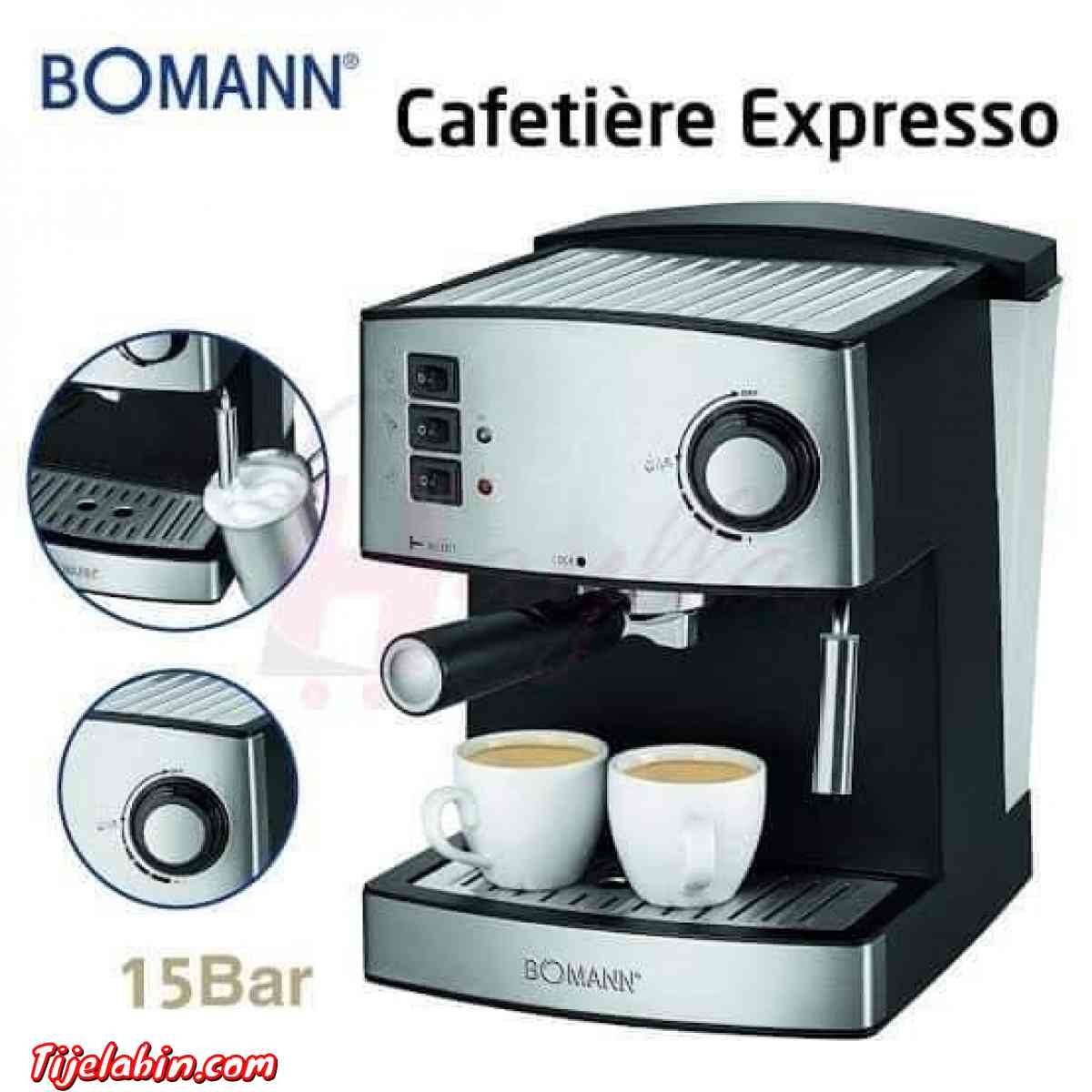 Machine à café expresso et cappuccino Bomann - Baba Hassen, Alger - Tijelabin