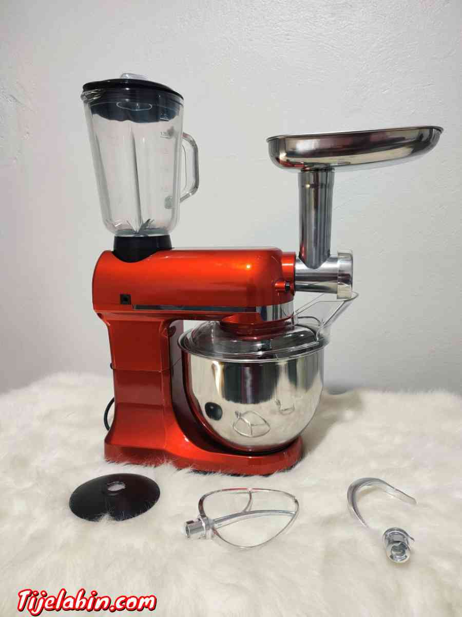 Pétrin 3en1 1000 Watts 5 Litres Couleur rouge Robuste - Ain Chouhada, Djelfa - Tijelabin