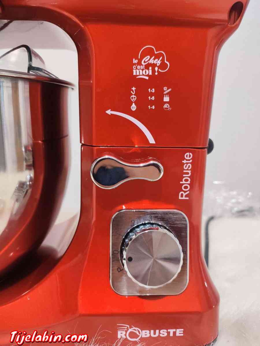 Pétrin 3en1 1000 Watts 5 Litres Couleur rouge Robuste - Ain Chouhada, Djelfa - Tijelabin