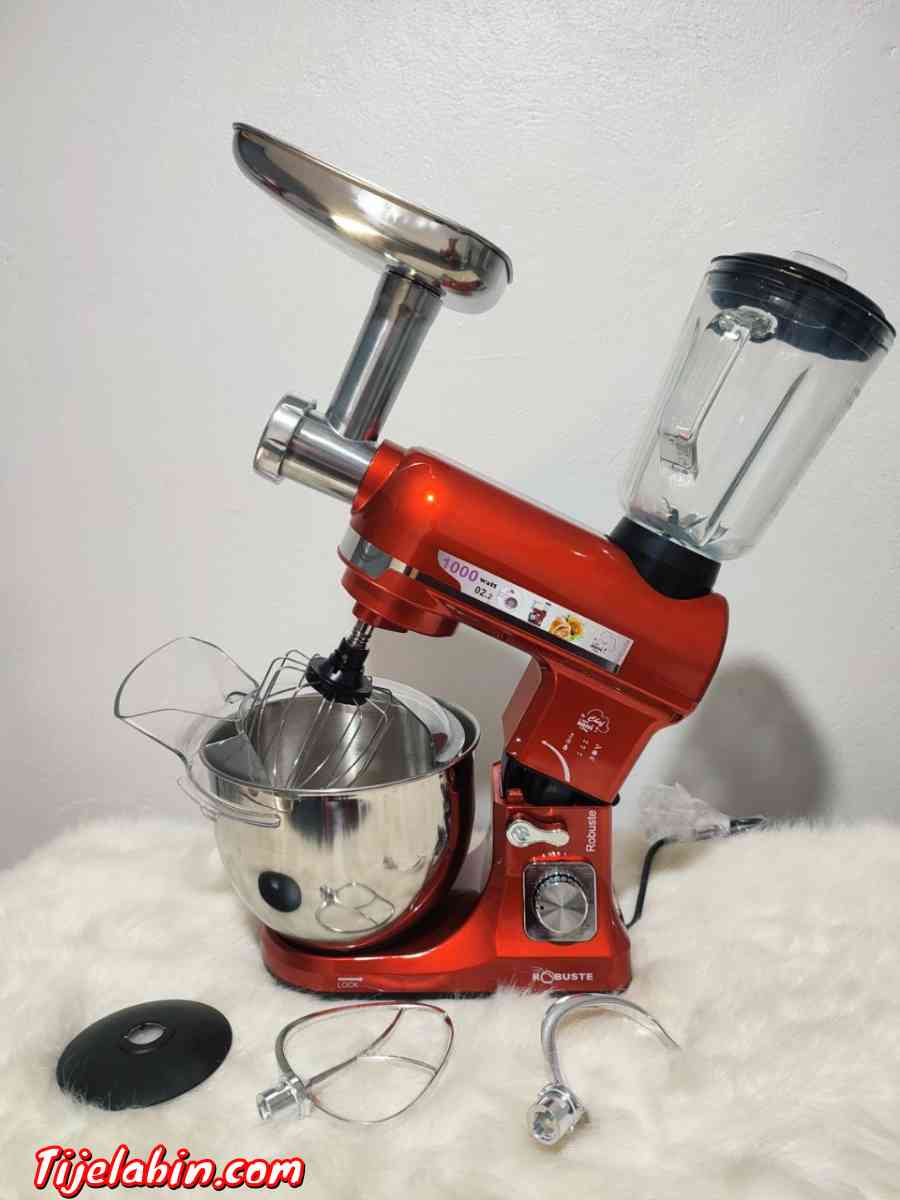 Pétrin 3en1 1000 Watts 5 Litres Couleur rouge Robuste - Ain Chouhada, Djelfa - Tijelabin