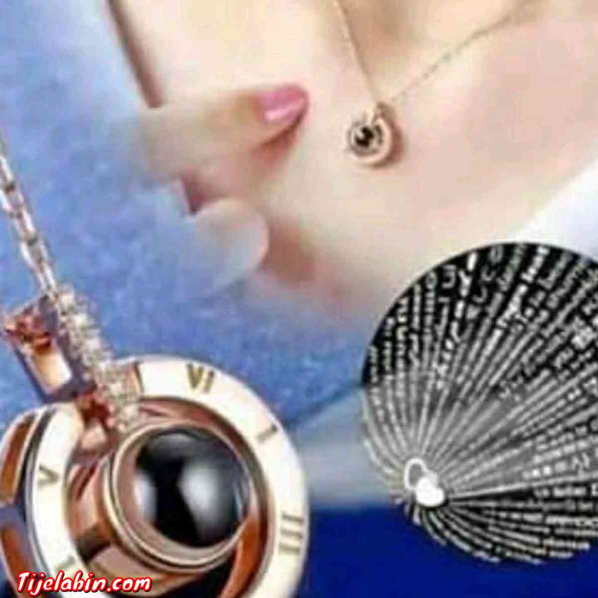 قلادة السعادة فضة سعر 250الف