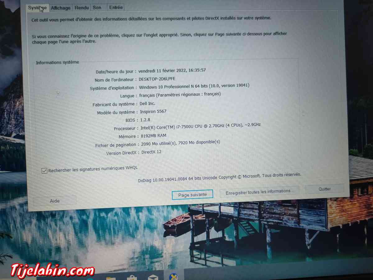 pc dell - Adekar, Béjaïa - Tijelabin