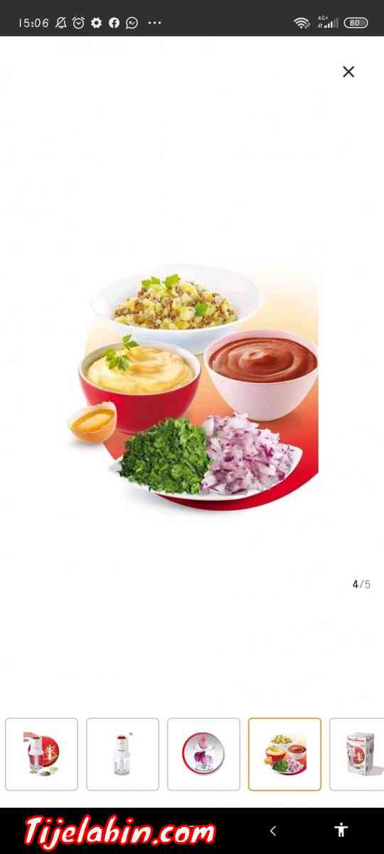 MOULINEX Mini Hachoir Moulinette Compact 350W  250ML مفرمة - Ain Benian, Alger - Tijelabin