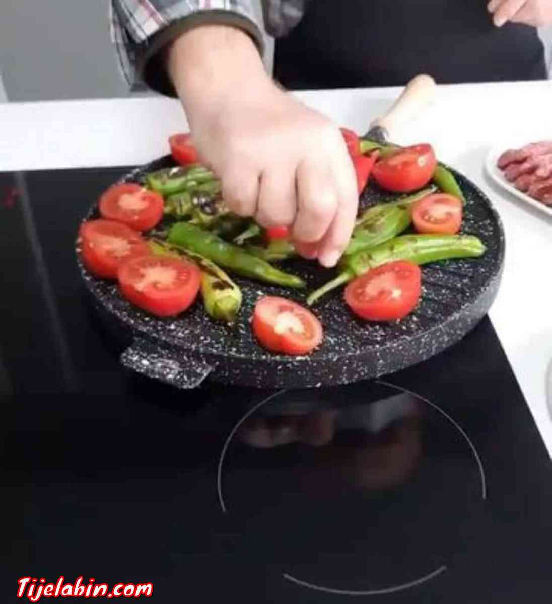 طاجين دوبل فاص غرانيت عالي الجودة 36سم double face griddle p - Alger Centre, Alger - Tijelabin