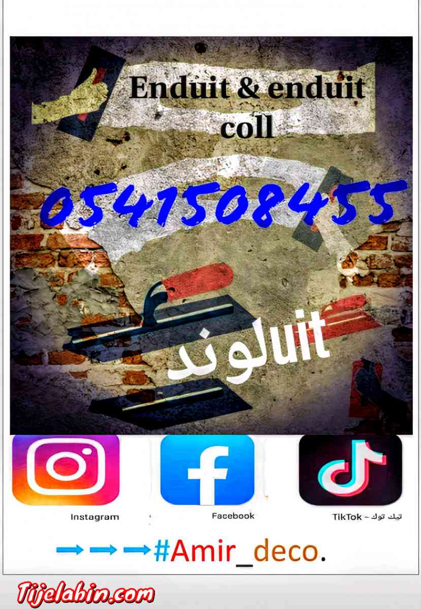 خدمات الدهان ، الديكور الداخلي و الخارجي ...إلخ - Ain Tagourait, Tipaza - Tijelabin