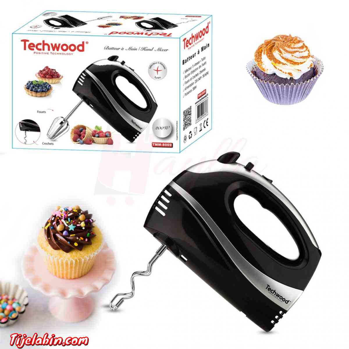 خلاط 5 سرعات مزود بوظيفة السرعة الفائقة وبقوة 200 واط من تيك - Alger Centre, Alger