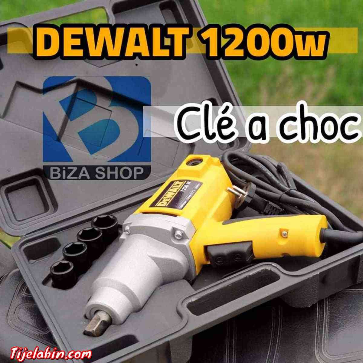 Boulonneuse DEWALT 1200w Cle a choc  a cable 220v نوعية مم - Ain Benian, Alger - Tijelabin