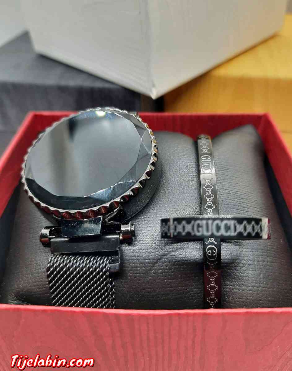 سوار مغناطيسي +LEDحزمة ساعة  سوار + خاتم التقييم - Alger Centre, Alger - Tijelabin