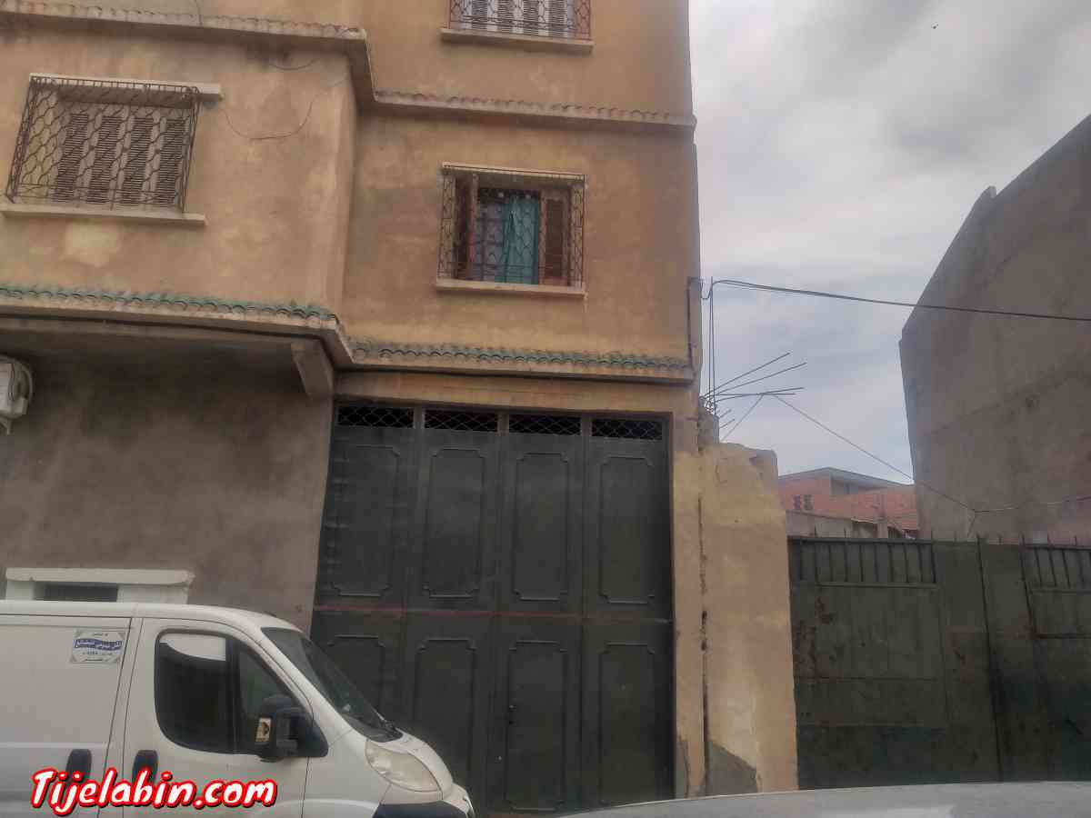 immeuble 2 appartement terrasse 3 locaux garage et  jardin - Sidi Bel Abbes, Sidi Bel Abbes - Tijelabin