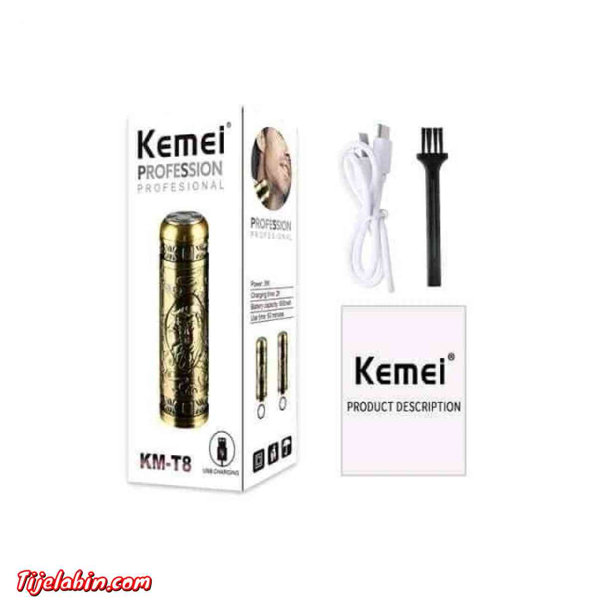 ماكينة الحلاقة الصغيرة T8 Mini rasoir kemei