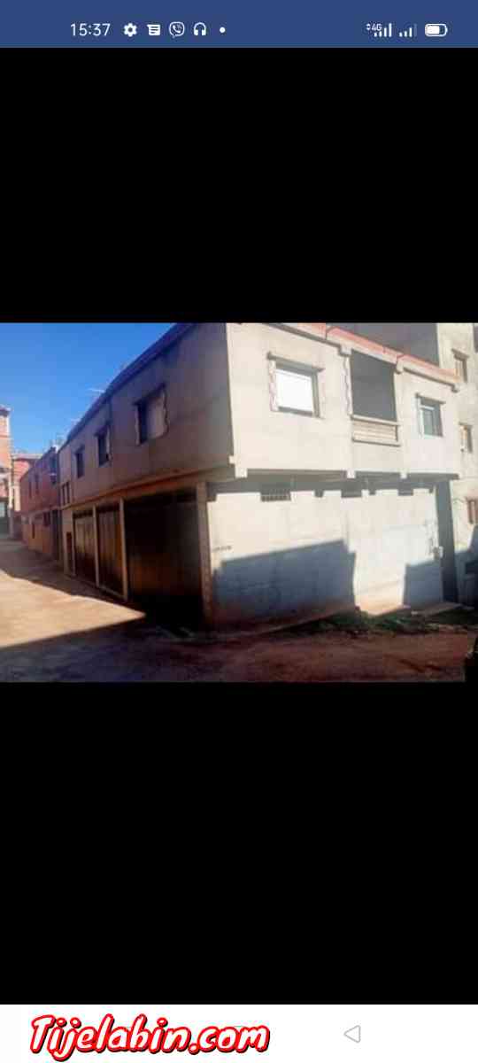 فيلا للبيع عقد ملكية ودفتر عقاري ورخصة بناء فيها 3 واجهات - Birtouta, Alger - Tijelabin