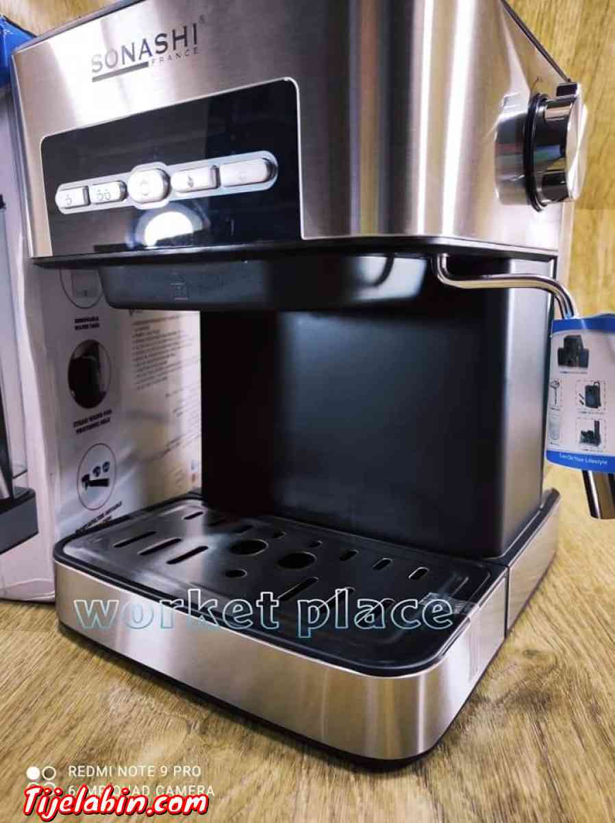 آلة صنع قهوة الإسبريسو الكل في واحد 850 واط 15 بار سعة 1.6 - Oran, Oran - Tijelabin