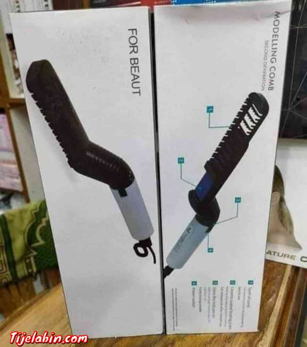 مشط حراري للرجال لحية و شعر - Bou Hanifia, Mascara - Tijelabin