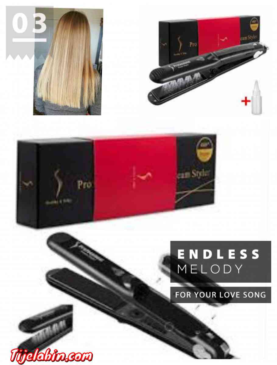Lisseur a vapeur Professional hair salon steam styler