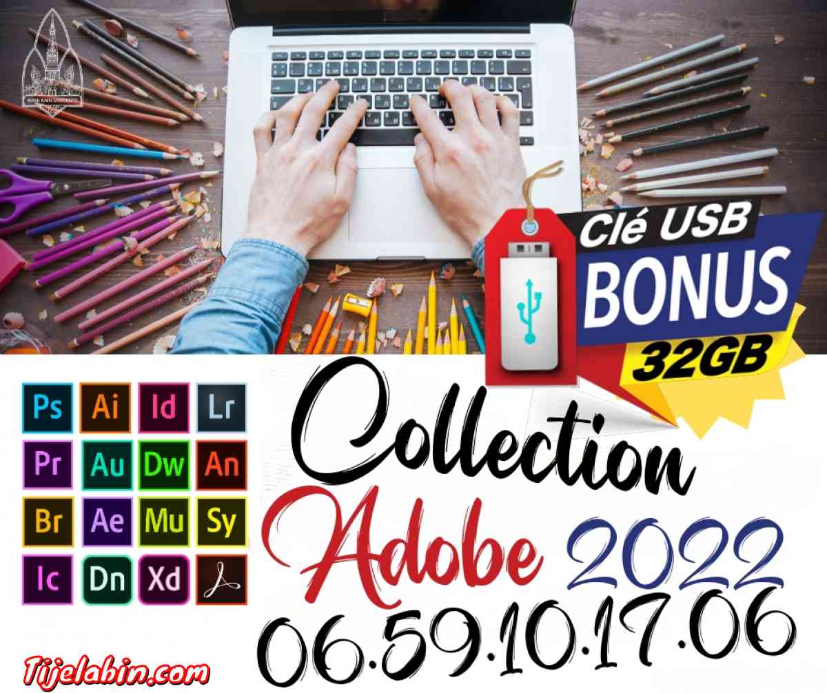 برامج ادوبي مفعلة أخر إصدار2022 - Beni Messous, Alger - Tijelabin