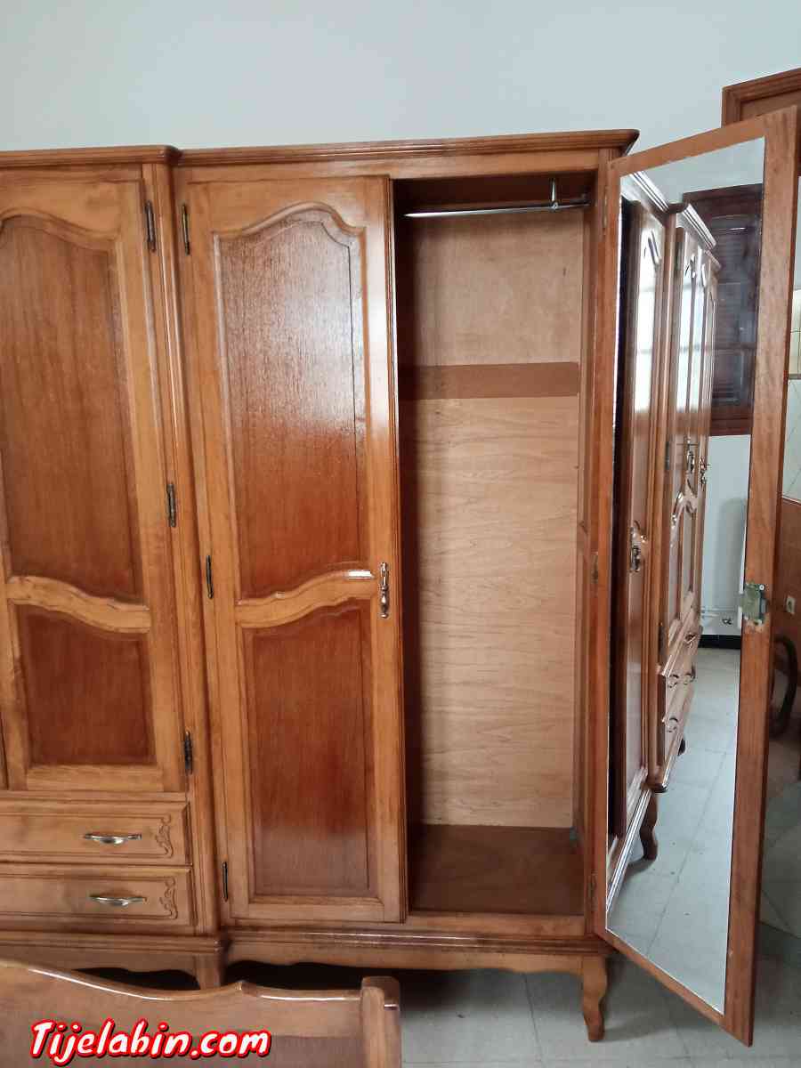 Chambre à coucher en bois hêtre - Alger Centre, Alger - Tijelabin