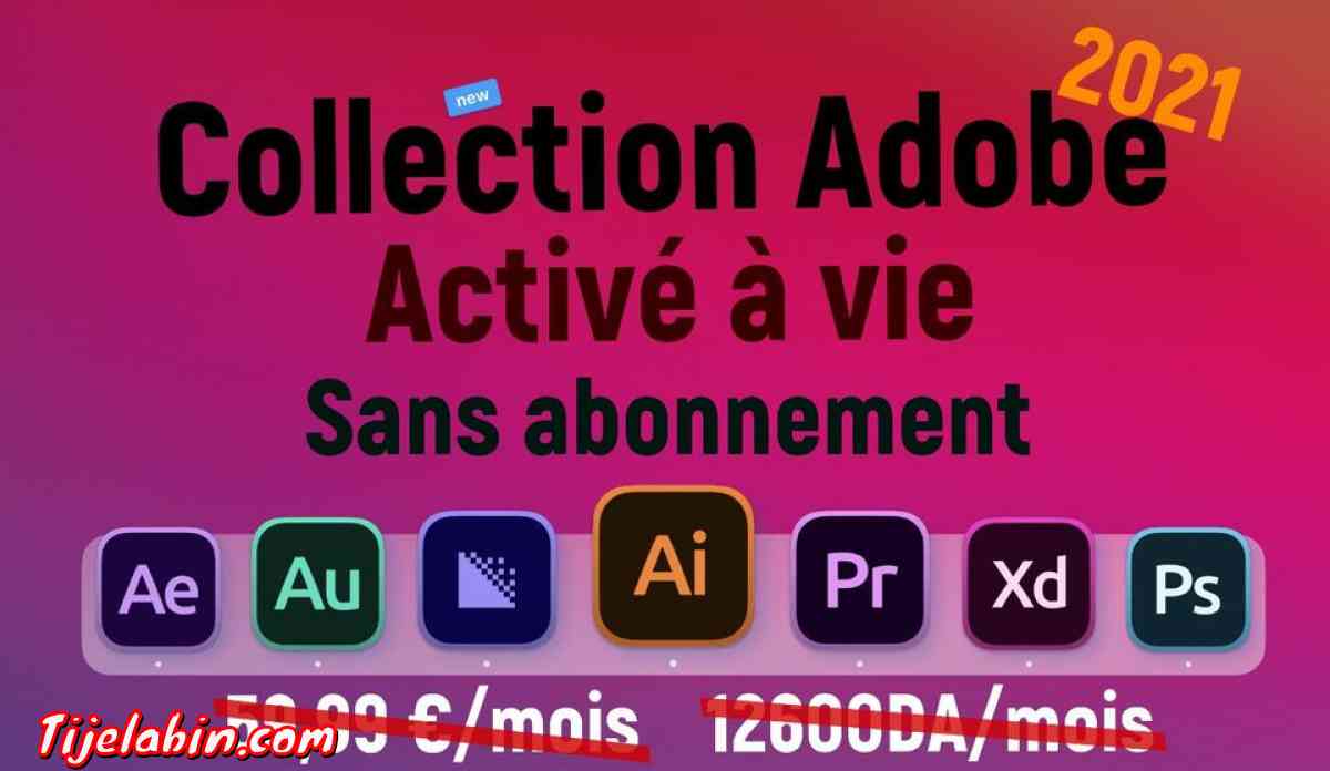 Adobe Creative Cloud 2021 (macOS) (Version multilingue préactivée à vie) - Beni Messous, Alger - Tijelabin