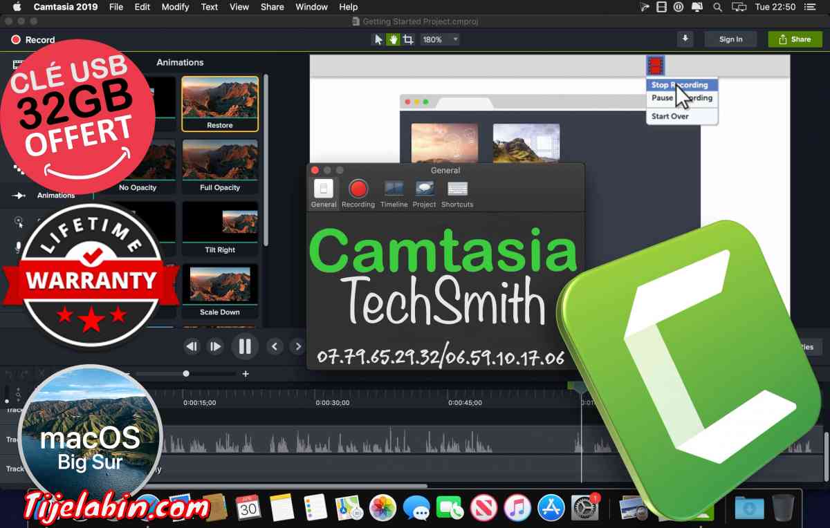 Logiciels de montage vidéo et retouche photo pour MacBook - Beni Messous, Alger - Tijelabin