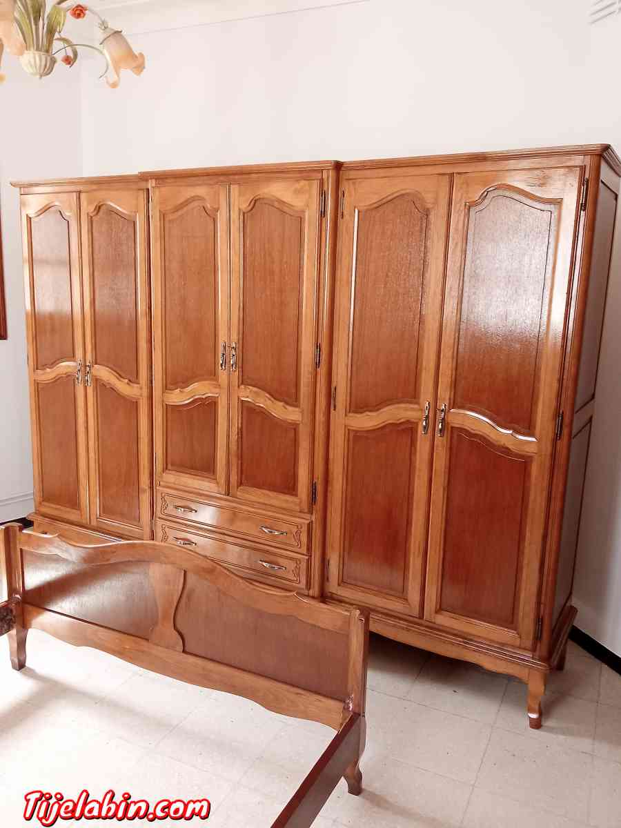 Chambre à coucher en bois hêtre - Alger Centre, Alger - Tijelabin