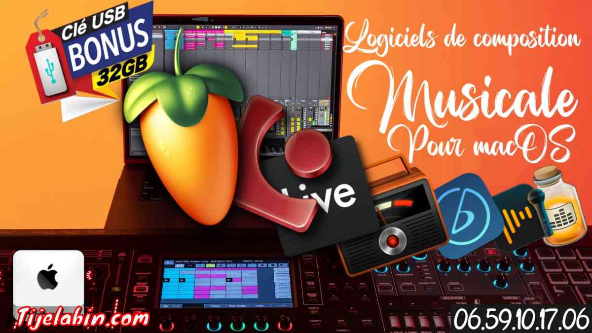 Logiciels de production musicale et VST Plugins pour MacBook - Beni Messous, Alger