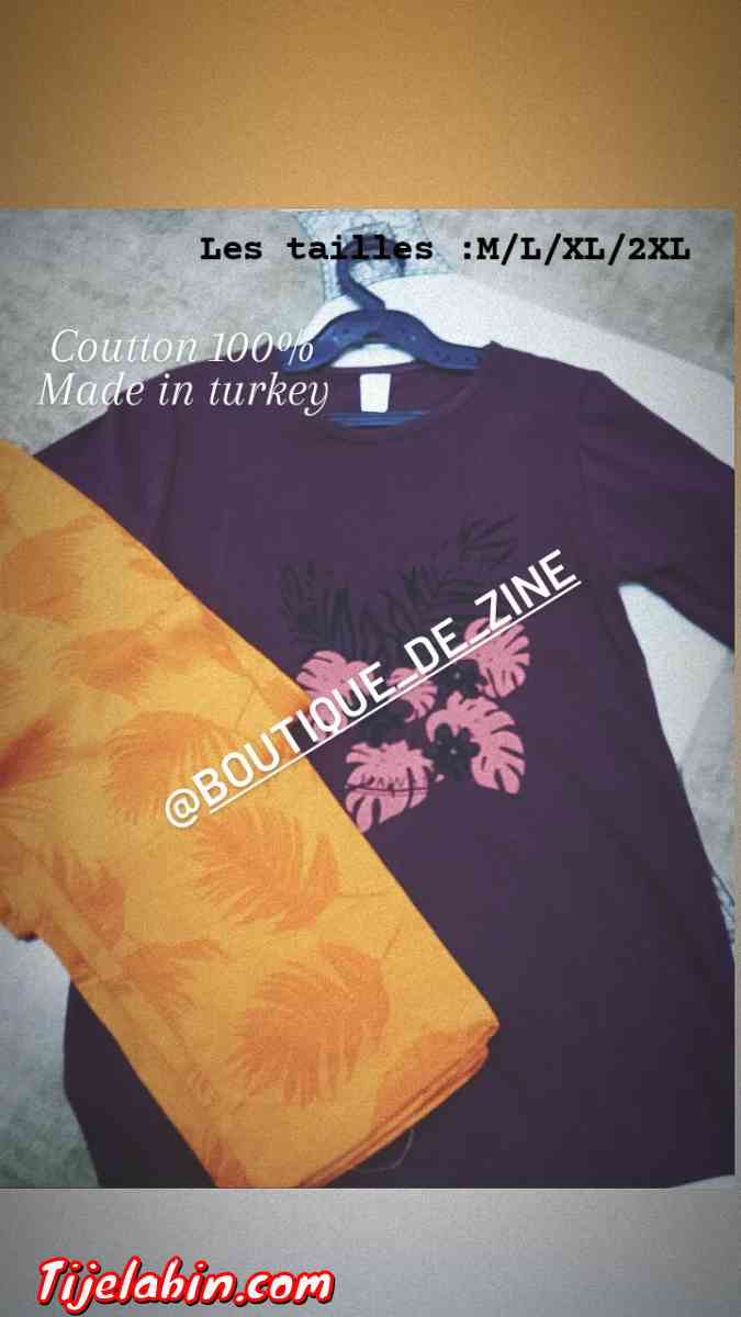 بيجامة تركية أصلية بيع جملة و ديطاي - Bouraoui Belhadef, Jijel - Tijelabin