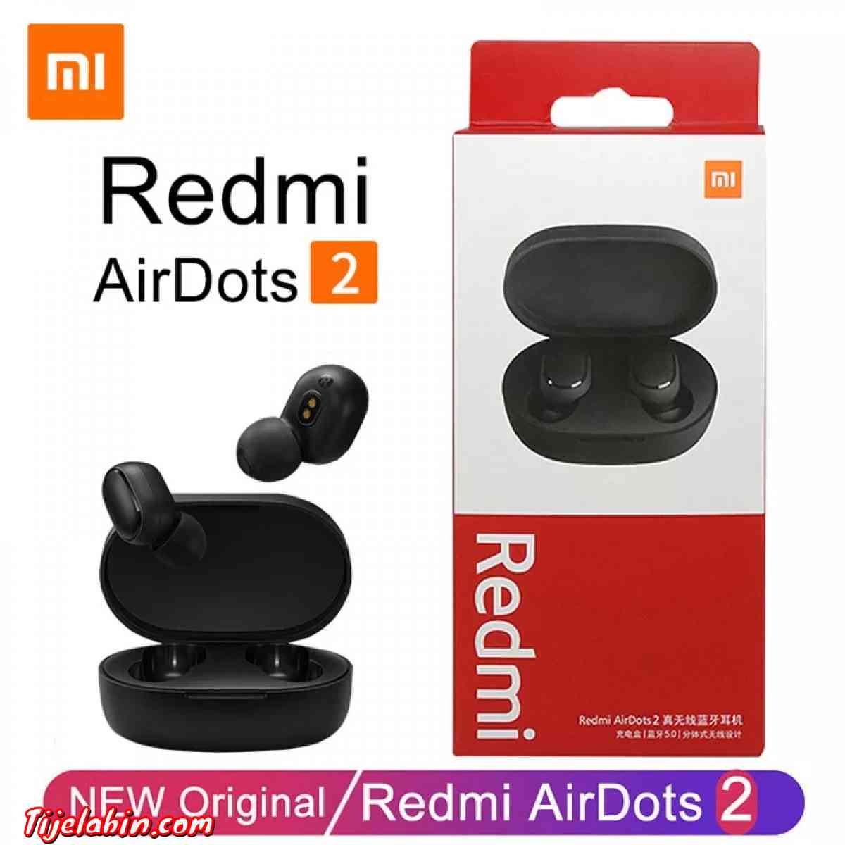 سماعات بلوتوث Redmi Airdots 2 +سماعات بلوتوث TWS ببطارية 300