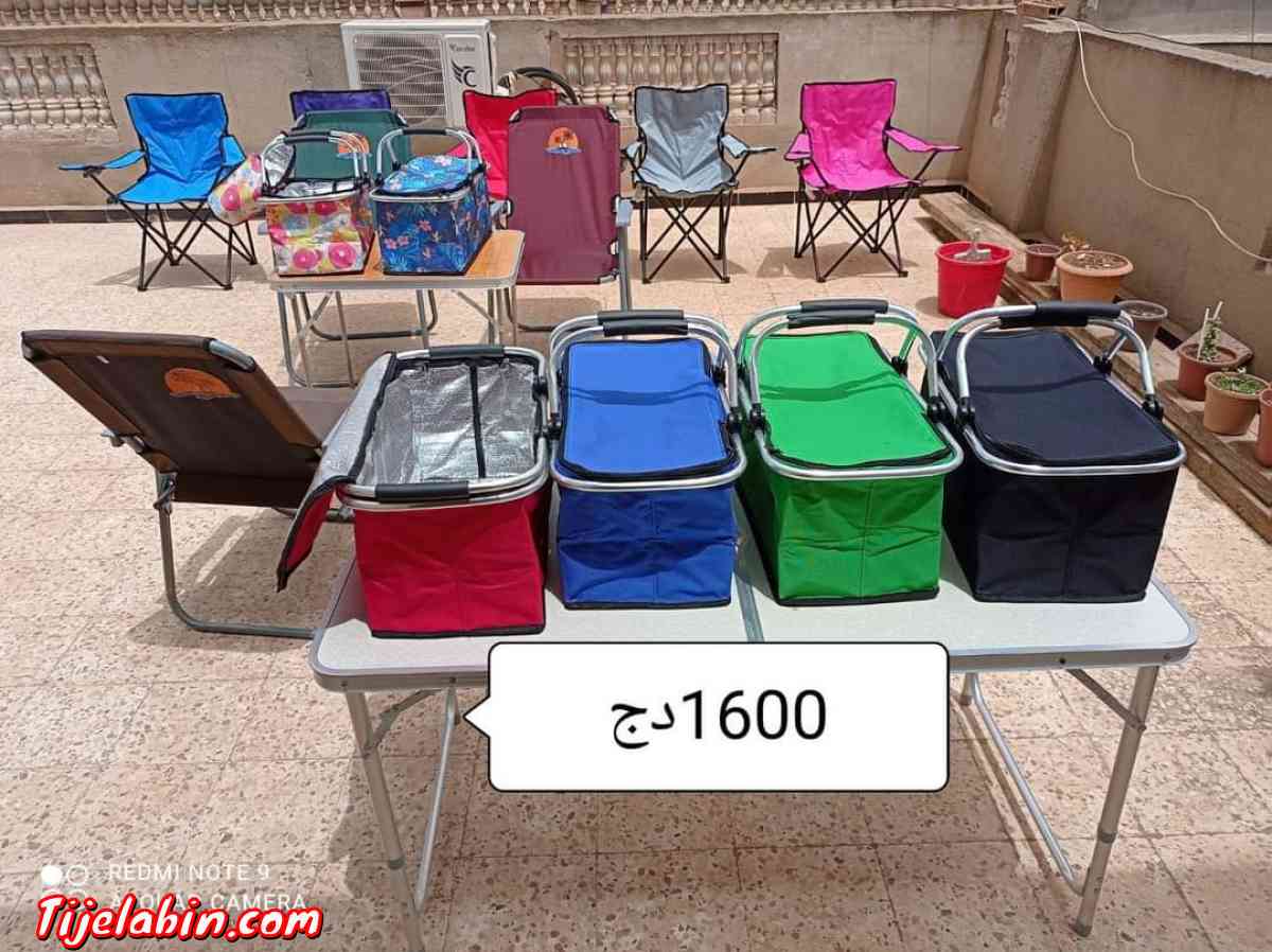 chaise pliante sacs isotherme table - Hadjout, Tipaza - Tijelabin