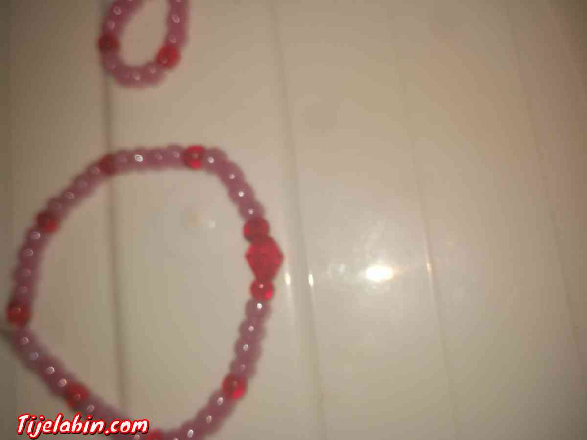 bracelet avec bague simple rose_rouge - Hussein Dey, Alger - Tijelabin