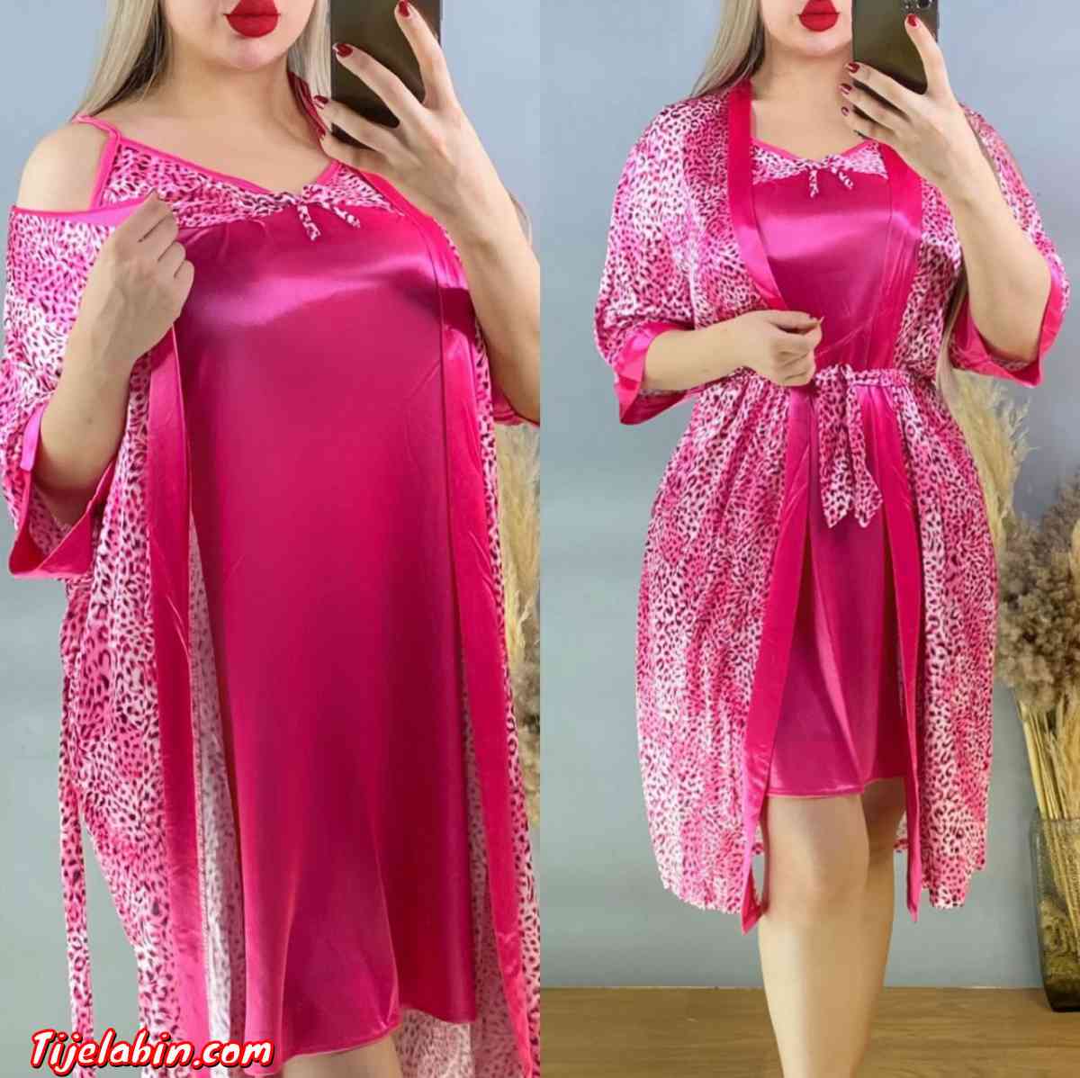 روب  قطعتين خامة ستن اصلي ممتازة - Alger Centre, Alger - Tijelabin