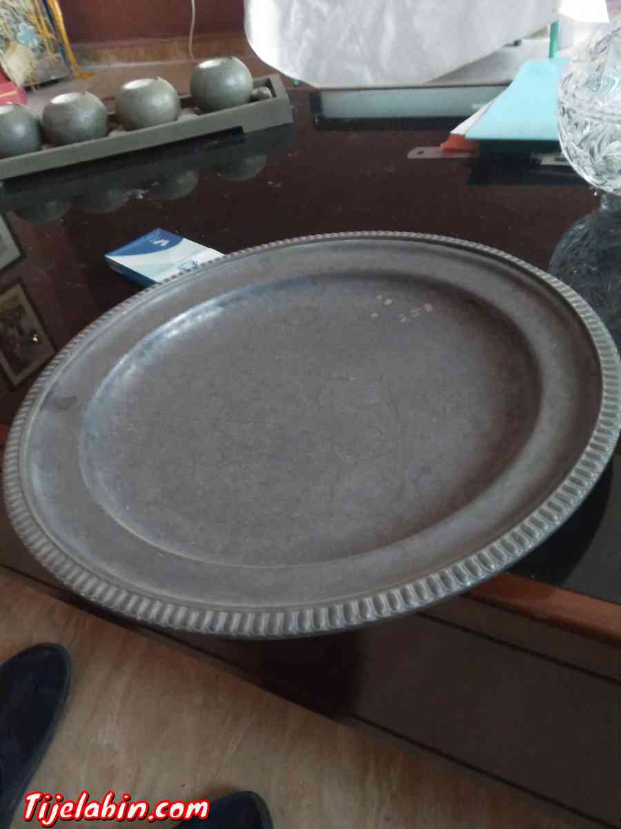 plateau en argent massif très Pure de 1kilo 250grm - Djasr Kasentina, Alger