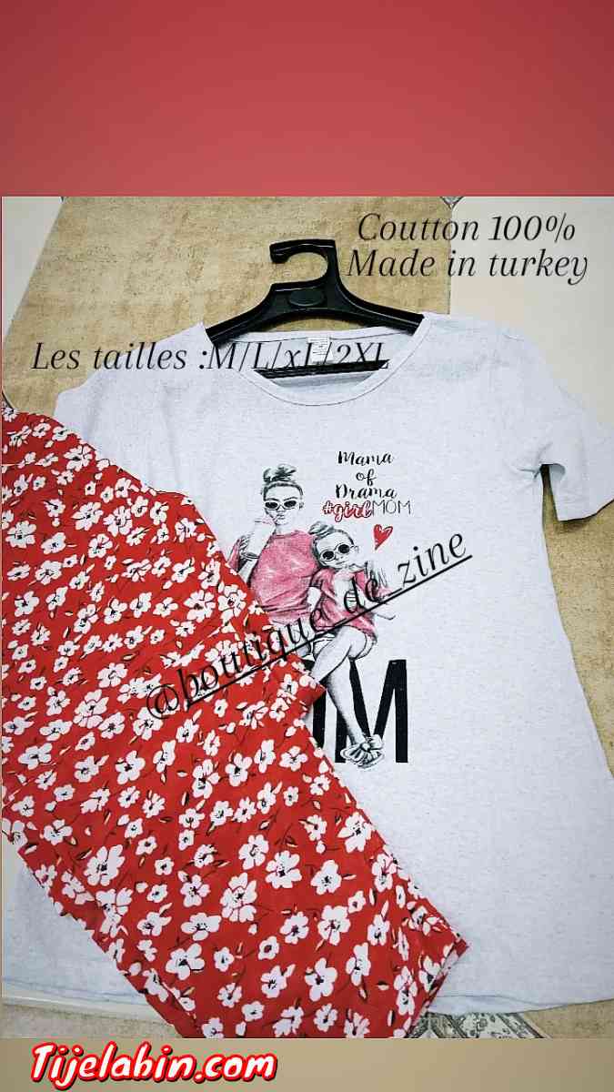 بيجامة تركية أصلية بيع جملة و ديطاي - Bouraoui Belhadef, Jijel - Tijelabin