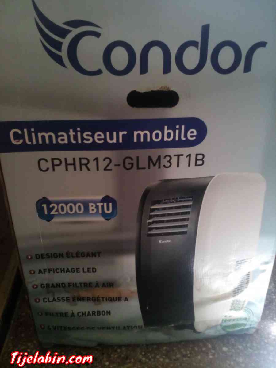 climatiseur mobile marque Condor 12000 BTU - Alger Centre, Alger - Tijelabin