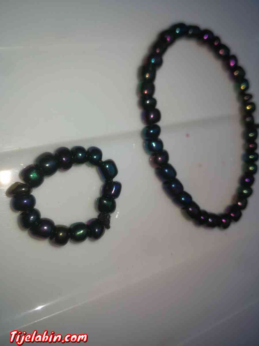 bracelet simple avec perle couleur nuance