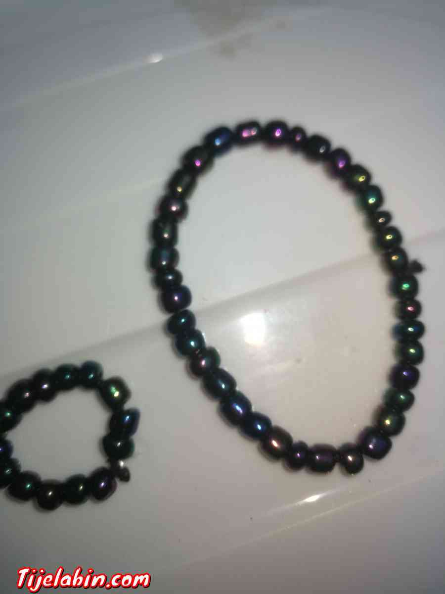 bracelet simple avec perle couleur nuance - Hussein Dey, Alger - Tijelabin