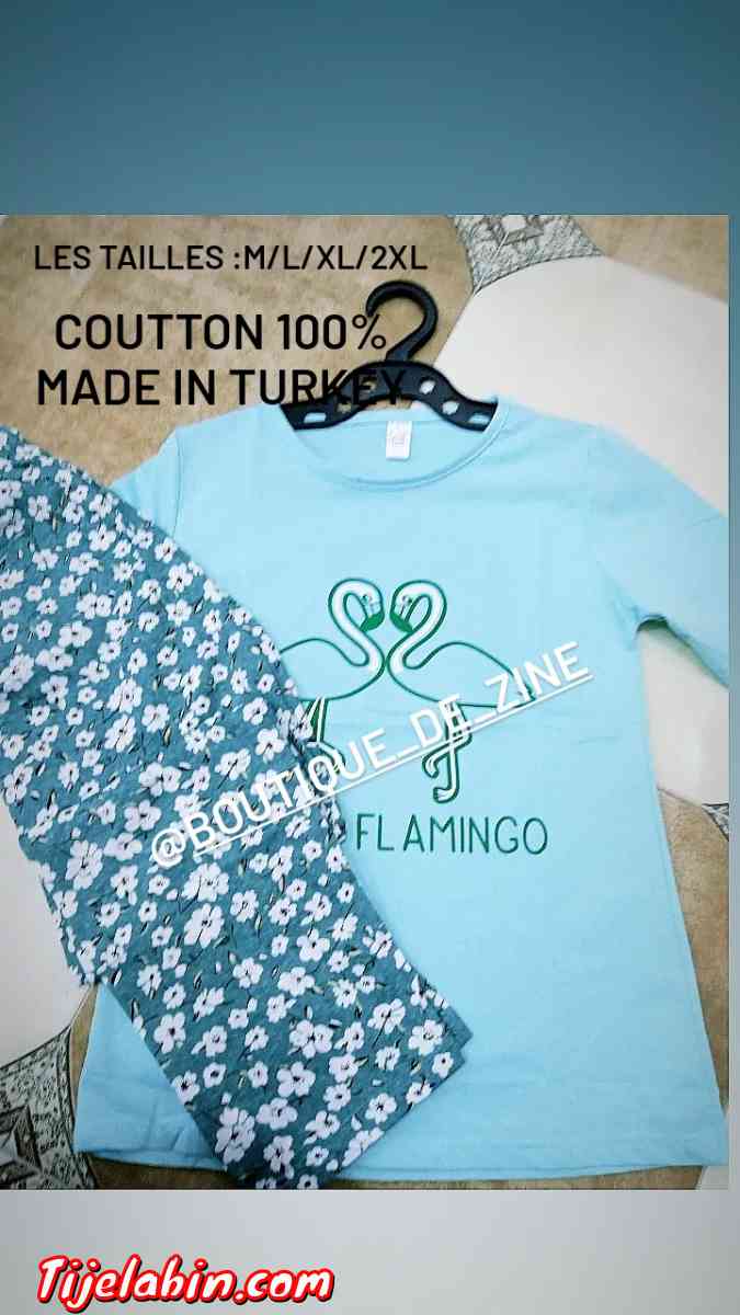 بيجامة تركية أصلية بيع جملة و ديطاي - Bouraoui Belhadef, Jijel - Tijelabin