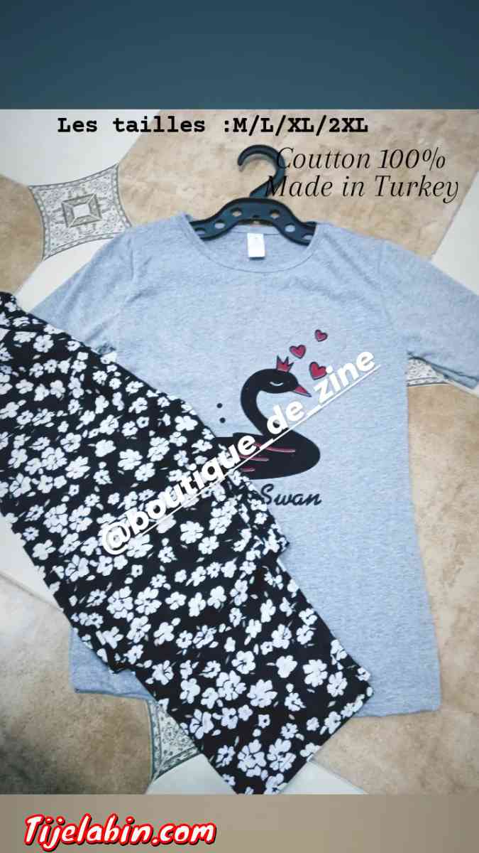 بيجامة تركية أصلية بيع جملة و ديطاي - Bouraoui Belhadef, Jijel - Tijelabin